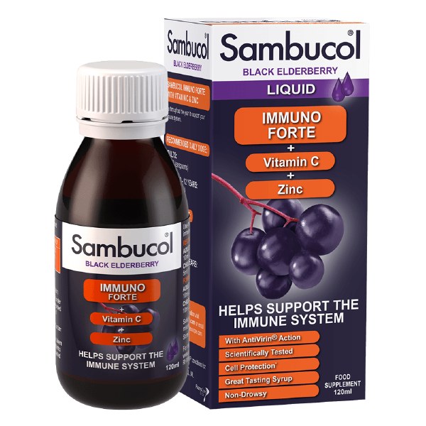 Picture of Sambucol Immuno Forte Black Elderberry Formula - 120ml